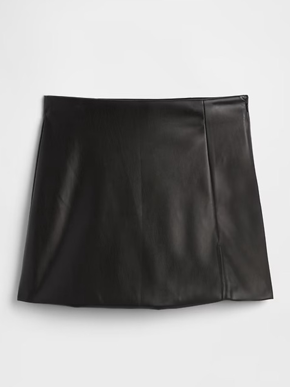 GAP Vegan-Leather Mini Skirt, NWT.